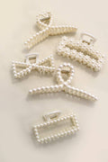 PEARL HAIR CLAW CLIPS