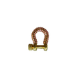 Pink Mini Gem Carabiner