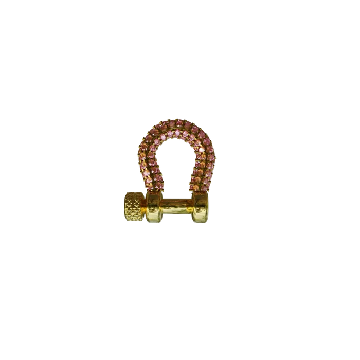 Pink Mini Gem Carabiner