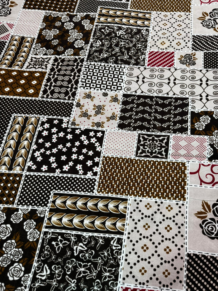 Pinterest Bedsheet ( patch work print )