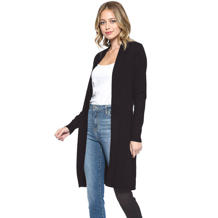 Plus Black Cardigan