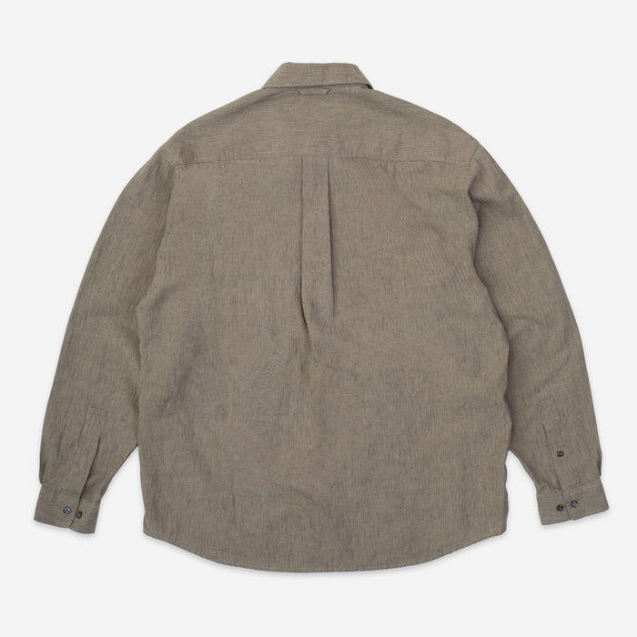 PRIMARY SHIRT - BEIGE PIN STRIPE