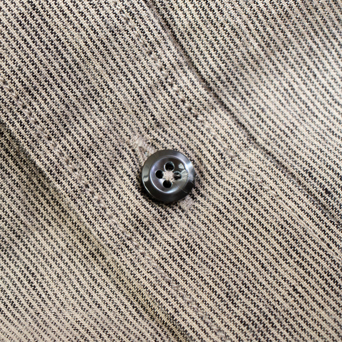 PRIMARY SHIRT - BEIGE PIN STRIPE