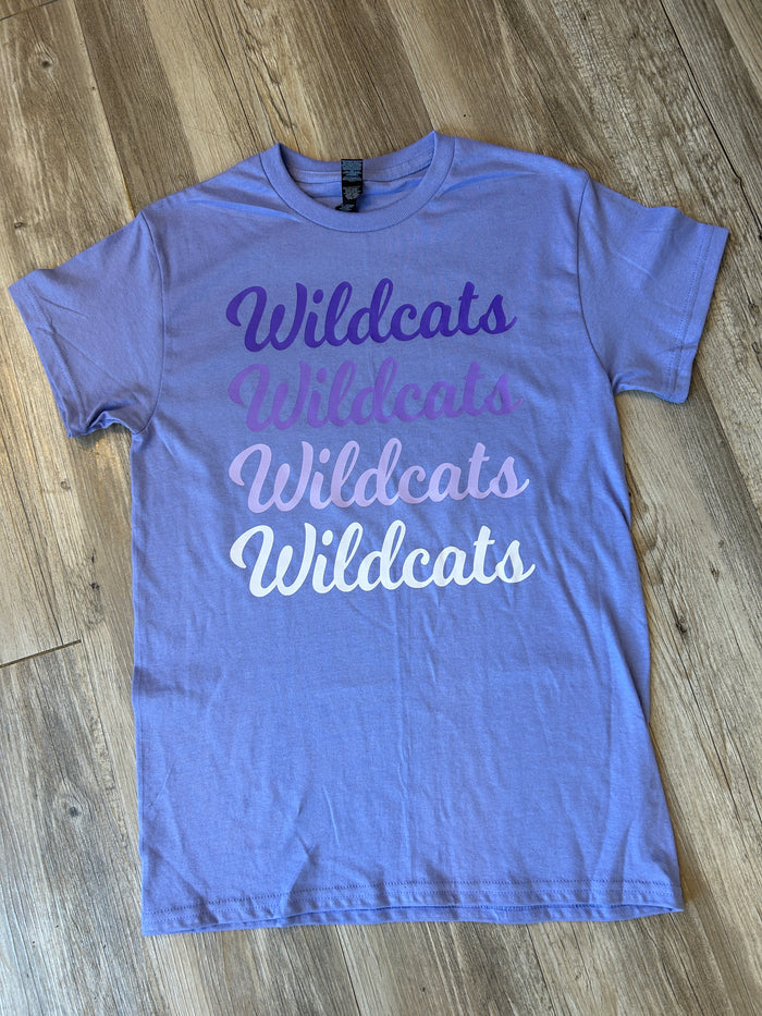 Purple Wildcat Tee