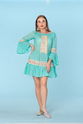 Ranee's turquoise dress