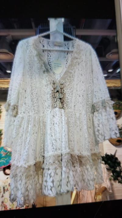 Ranee's white eyelet dress 20496