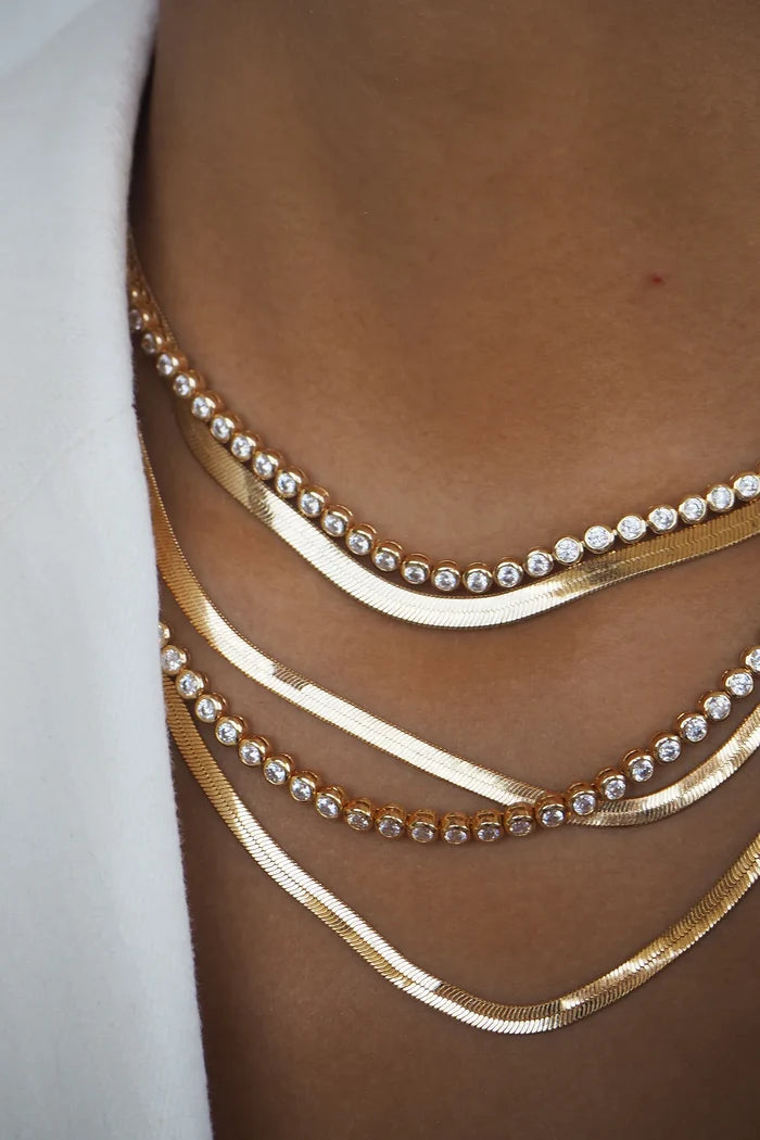 Reese Tennis Necklace
