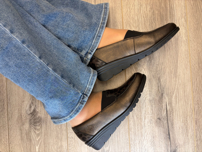 Rieker - Bronze Slip-On