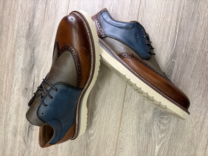 Rieker - Brown Mix Brouge Shoe