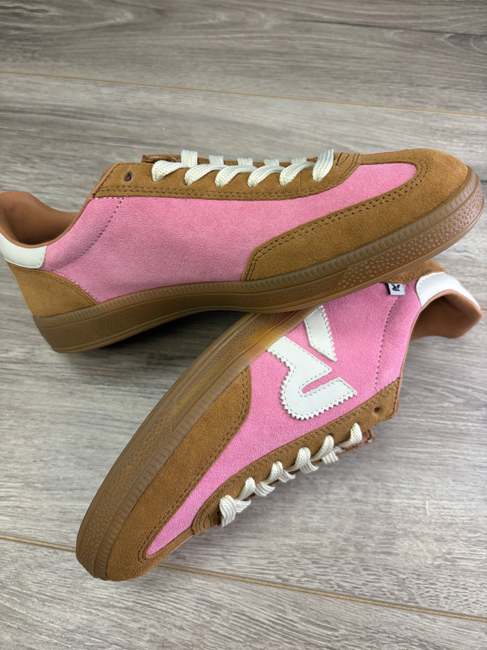 Rieker - Pink/Tan Trainer