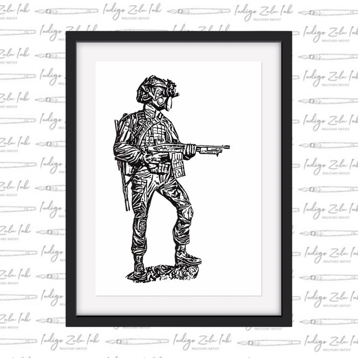RM Commando Assault Engineer - INDIGO ZULU INK