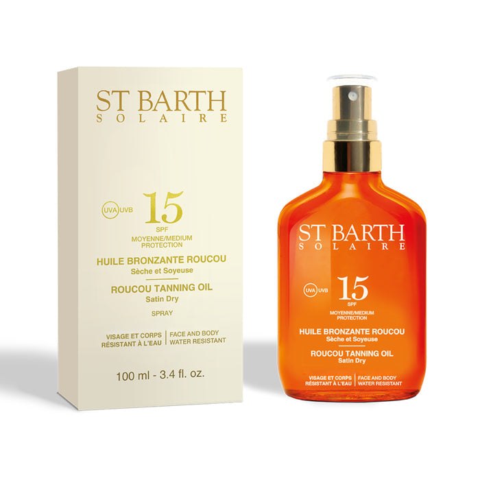 ROUCOU TANNING OIL SPF 15