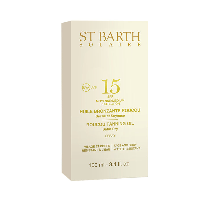 ROUCOU TANNING OIL SPF 15