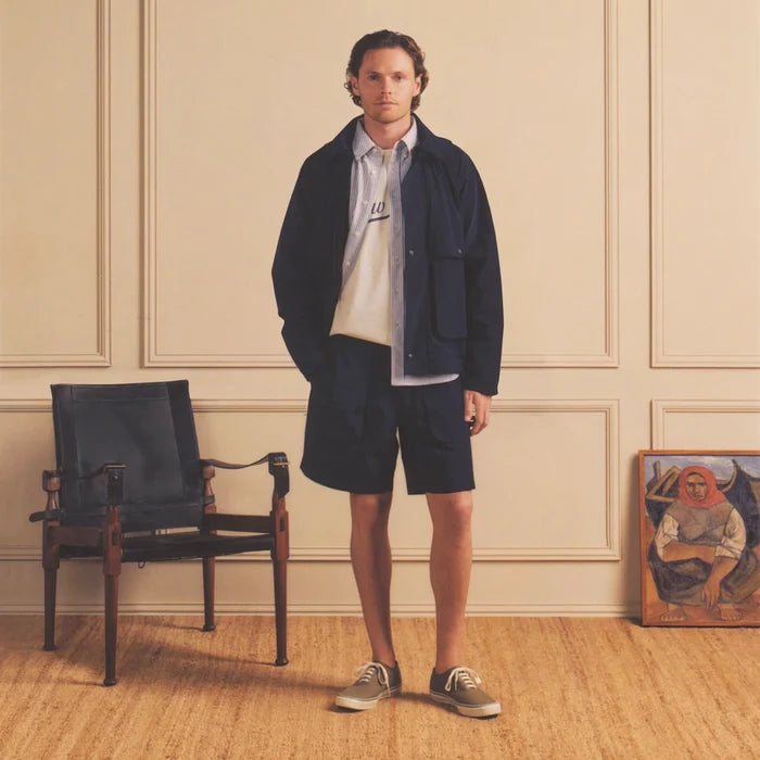 SCOUT NYLON SHORTS - NAVY