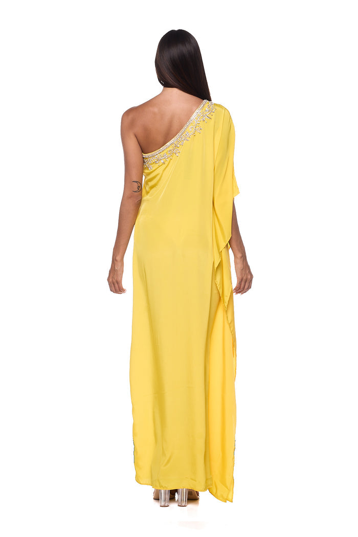 SD-153 ONE SHOULDER PRINCESA DRESS