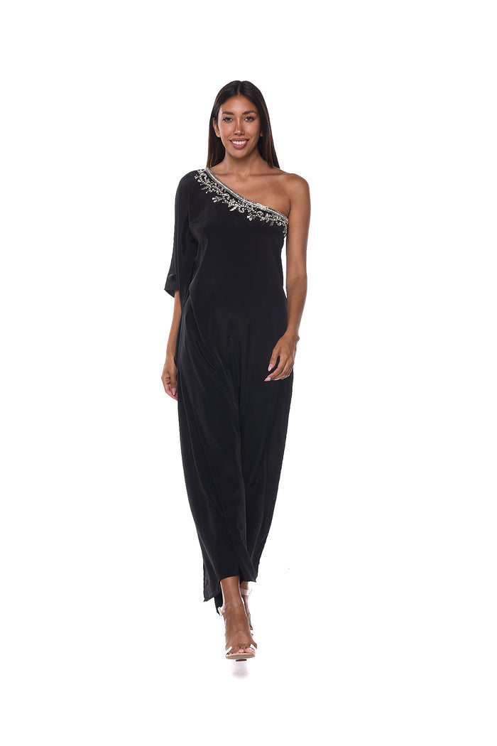 SD-154 ONE SHOULDER PRINCESA DRESS