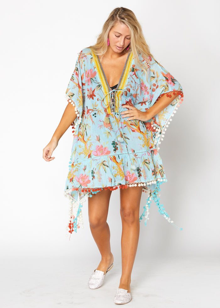 Short kaftan dress