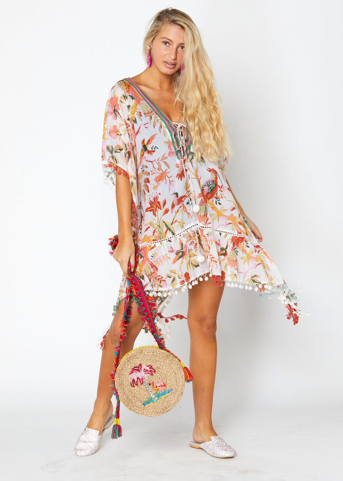 Short kaftan dress