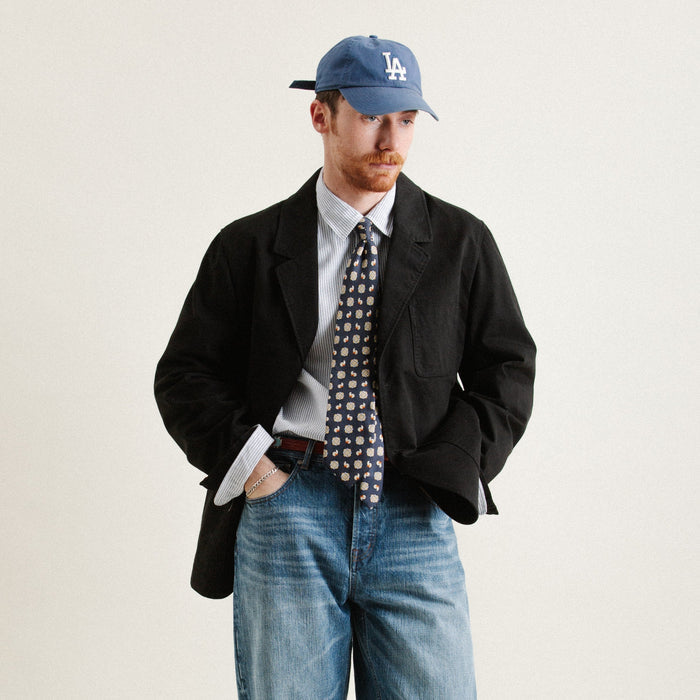 SLOB BLAZER JACKET - BLACK