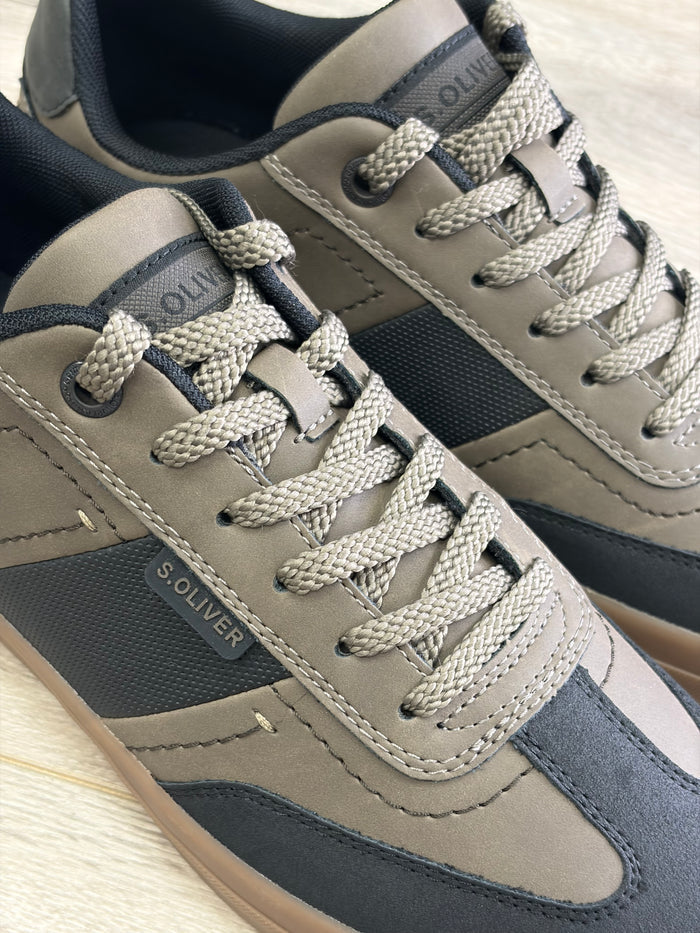 s.Oliver - Black/Beige Trainer