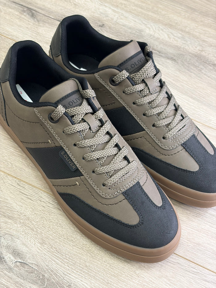s.Oliver - Black/Beige Trainer