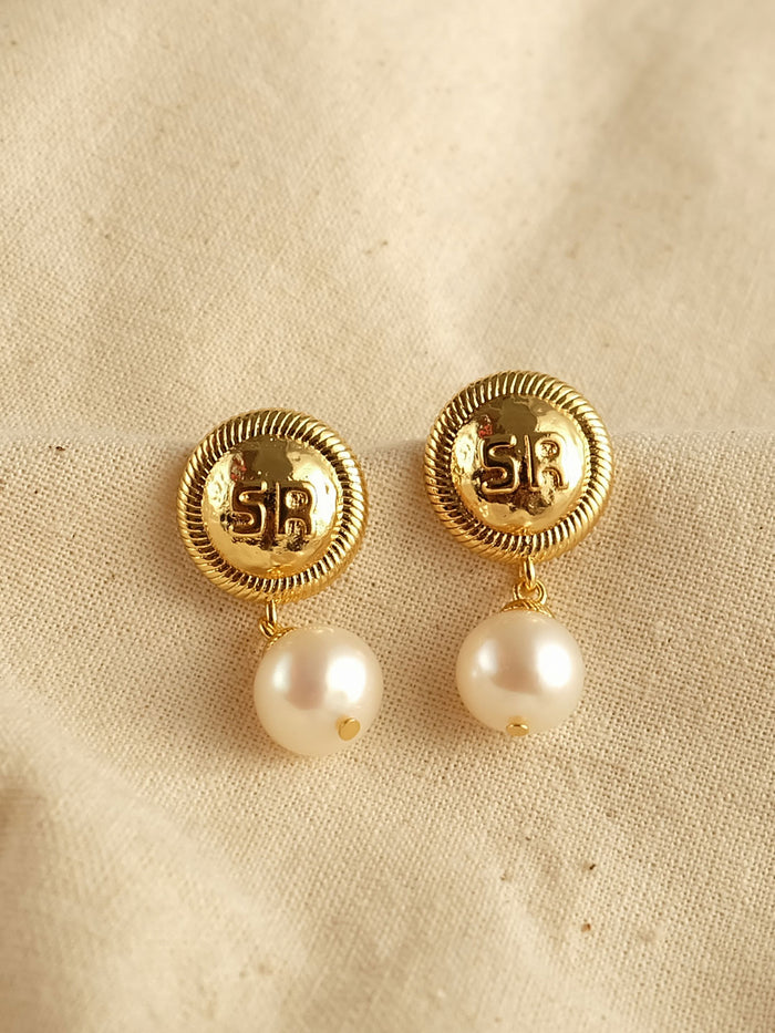 SR Pearl Earrings/SIMPLE RETRO/33288