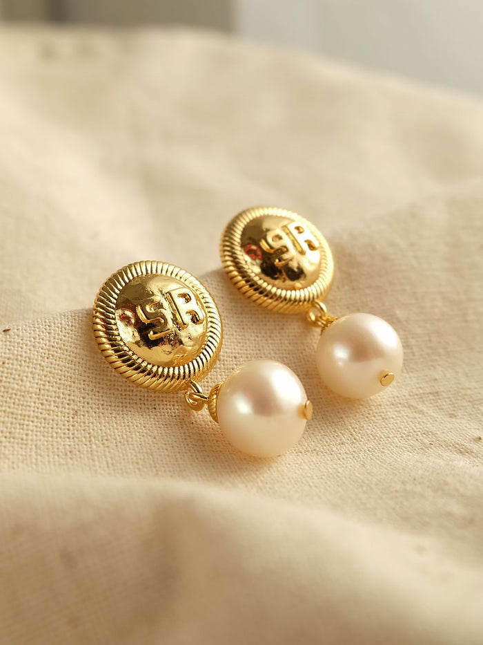 SR Pearl Earrings/SIMPLE RETRO/33288