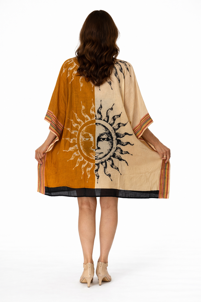 Sun kaftan , three options