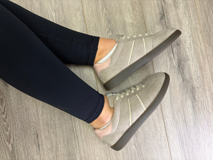Tamaris - Grey/Pink Trainer