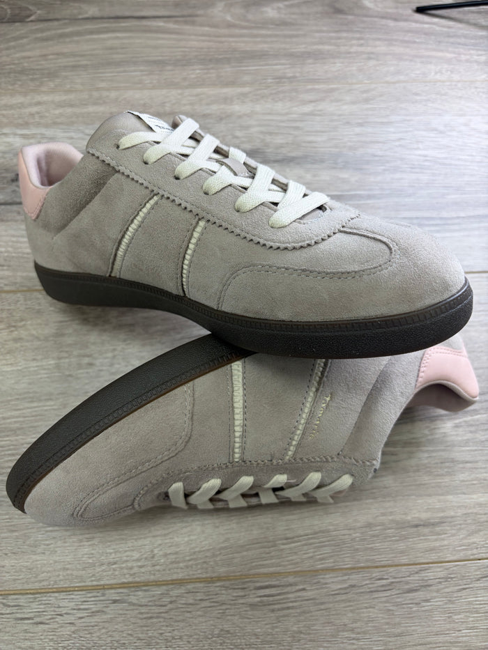 Tamaris - Grey/Pink Trainer