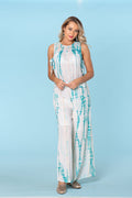 Tie Dye Vacation pants set perfect for the hot summer days
