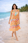Tropical Floral Resort Sundress