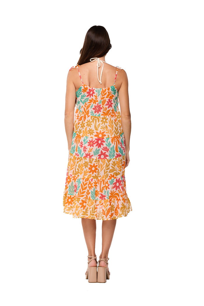 Tropical Floral Resort Sundress