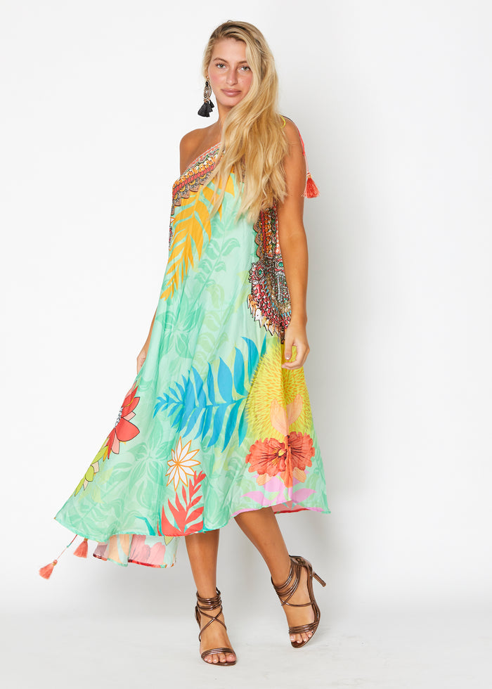 Tropical Print, Three way dress