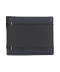 Urbano Fashion Men's Black, Blue Casual, Formal Leather Wallet-6 Card Slots