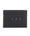 Urbano Fashion Men's Black Casual, Formal Leather Wallet-6 Card Slots