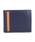 Urbano Fashion Men's Blue Casual, Formal Leather Wallet-3 Card Slots