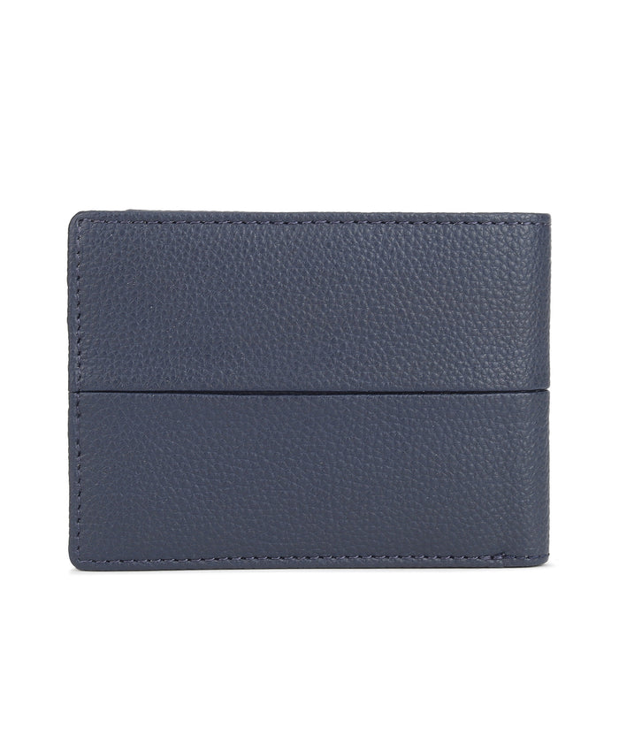 Urbano Fashion Men's Blue Casual, Formal Leather Wallet-6 Card Slots