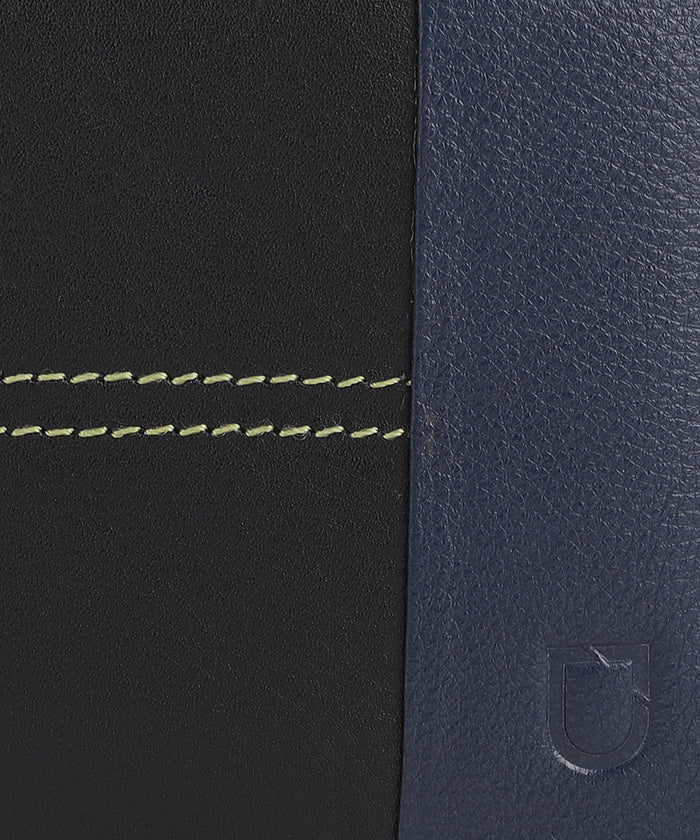 Urbano Fashion Men's Casual, Formal Black, Blue Genuine Leather Wallet-8 Card Slots