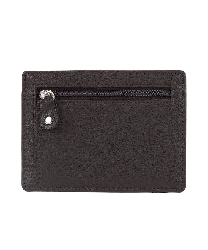 Urbano Fashion Men's Casual, Formal Brown Genuine Leather Wallet-5 Card Slots