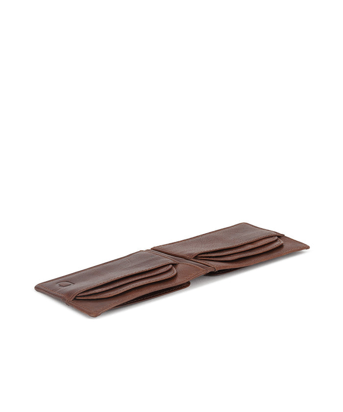 Urbano Fashion Men's Casual, Formal Brown Genuine Leather Wallet-6 Card Slots