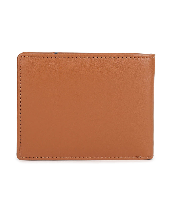 Urbano Fashion Men's Tan Casual, Formal Leather Wallet-3 Card Slots