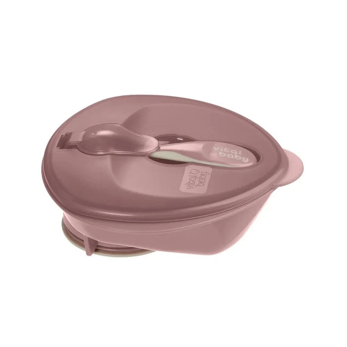 Vital Baby Nourish Power Suction Bowl - Natural Berry - ebebek - Black Friday