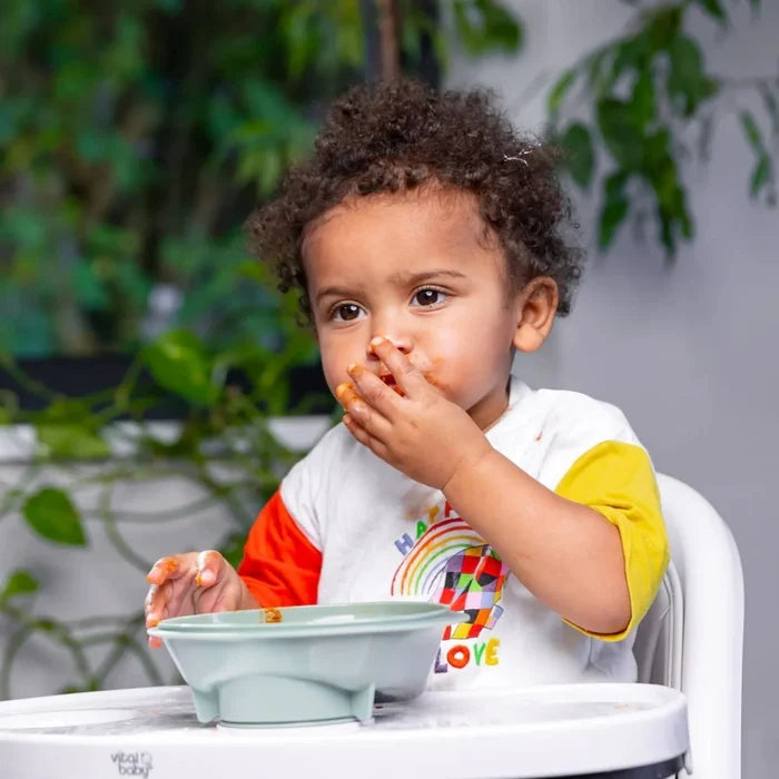 Vital Baby Nourish Power Suction Bowl - Natural Berry - ebebek - Black Friday