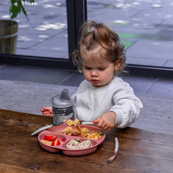 Vital Baby Nourish Silicone Suction Plate - Moody Blue - ebebek - Black Friday