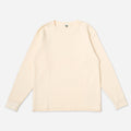WAFFLE THERMAL LONG SLEEVE TEE - CREAM