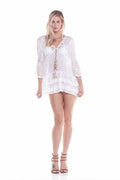 White lace dress