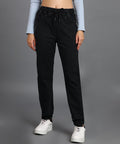 Women's Dark Grey Regular Fit Washed Jogger Jeans
